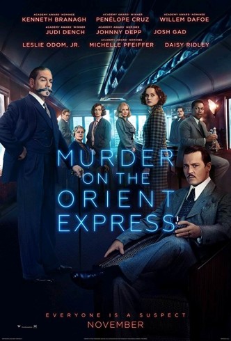 Убийство в «Восточном экспресс» / Murder on the Orient Express (2017): постер